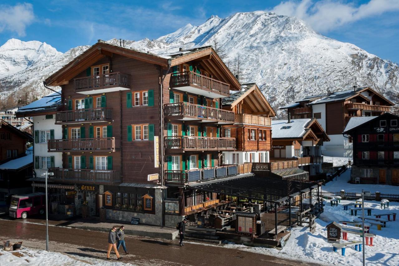 Hotel Tenne Saas Fee Dış mekan fotoğraf
